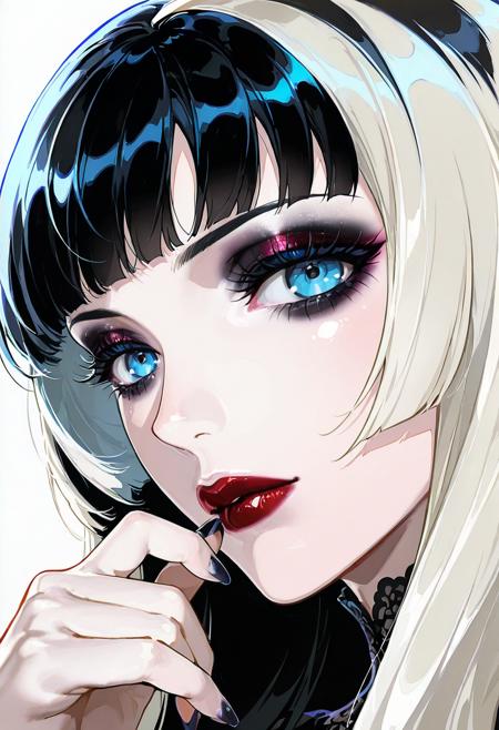 Romantic Goth Makeup版本illust (ID: 1234573)