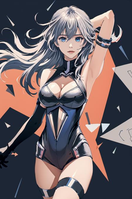 Anime Illust Diffusion Model style extraction test.