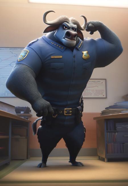 Chief Bogo (Zootopia)版本v1.0 (ID: 742837)