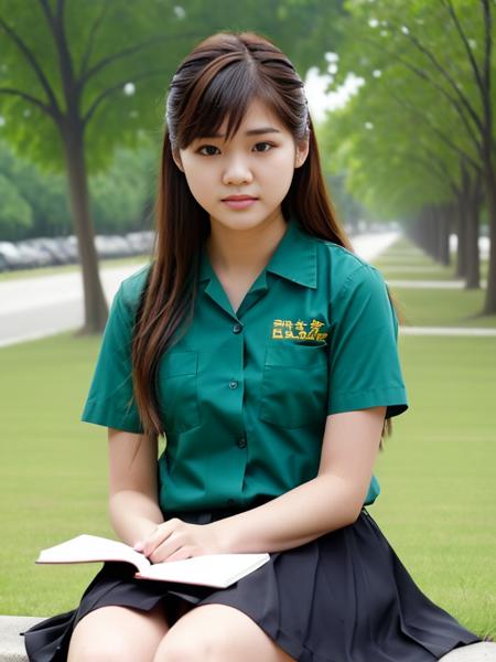 Taiwan high school girls uniform