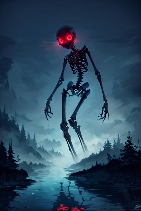Giant Skeleton: Gashadokuro | がしゃどくろ [Pony]
