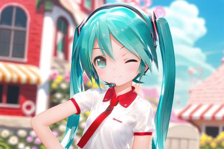 Pony XL - Appearance Miku [Hatsune Miku - 3D]