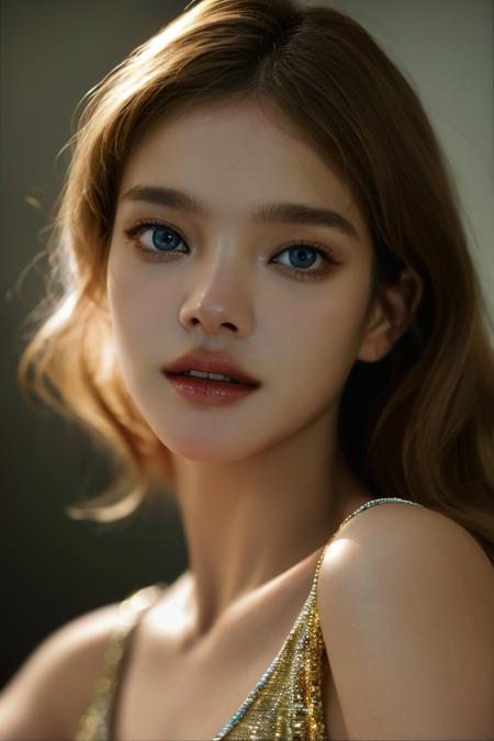 Young Natalia Vodianova: Russian model