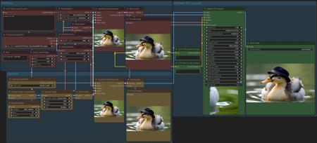 Flux Txt2Img + HiRes-Fix + Ultimate SD Upscale