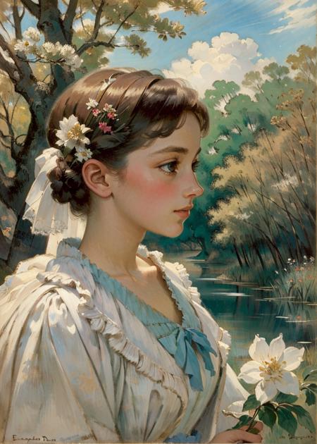 oil painting portrait版本v1.0 (ID: 1113156)
