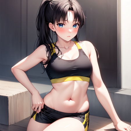 Rin tohsaka  LORA and(Pony)  from fate stay night visual novel