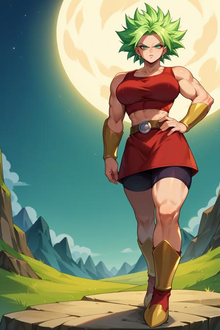 Kale/ケール (Dragon Ball Super) SDXL LoRA | 3 Outfits [Pony Diffusion]
