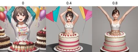 Jumping out of Cake