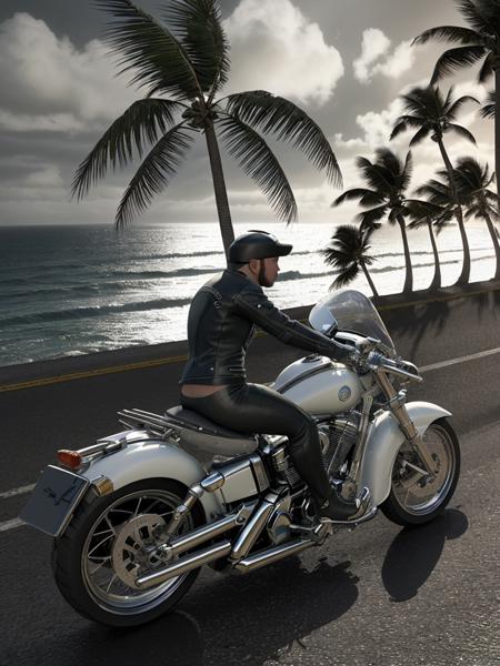 Third biker 360 degrees
