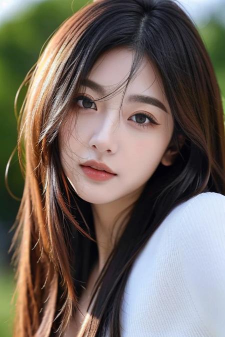 real Asian internet celebrity真实感亚洲脸网红模特