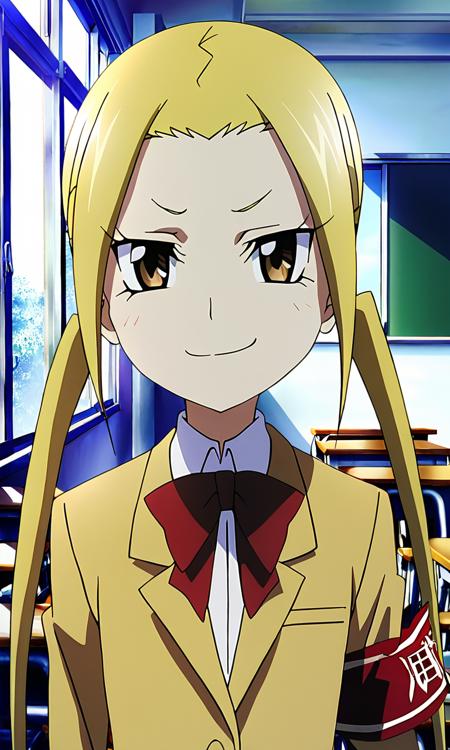 Hagimura Suzu S2 school uniform SDXL