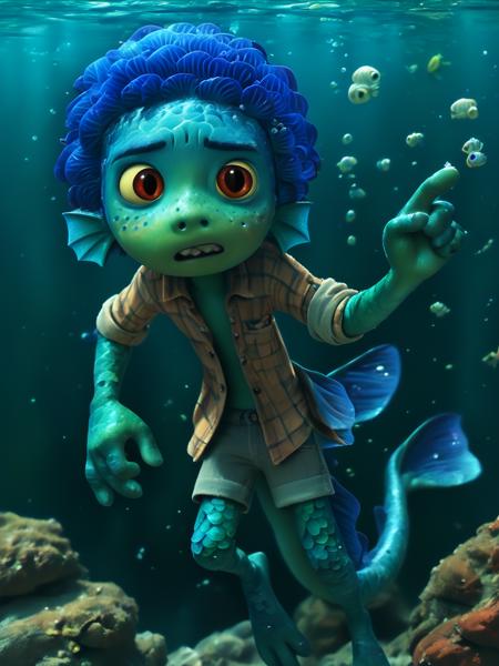 Luca Paguro monster form (Luca)