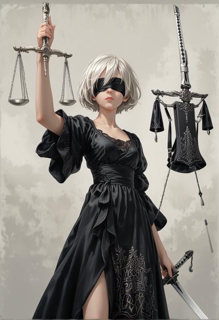 Lady justice - pony