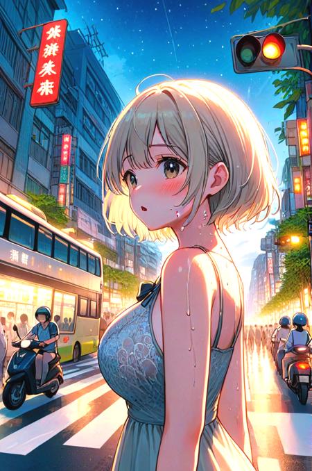 taiwan background - pedestrian hell