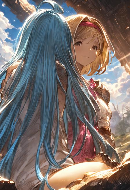 Djeeta & Lyria from Granblue Fantasy) [SDXL | LoRA]