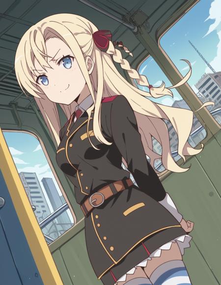 Wilhelmina Braunschweig Ingenohl Friedeburg (ヴィルヘルミーナ・ブラウンシュヴァイク・インゲノール・フリーデブルク) - High School Fleet (ハイスクール・フリート)