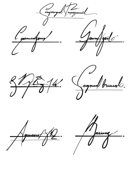 YFG Signatures