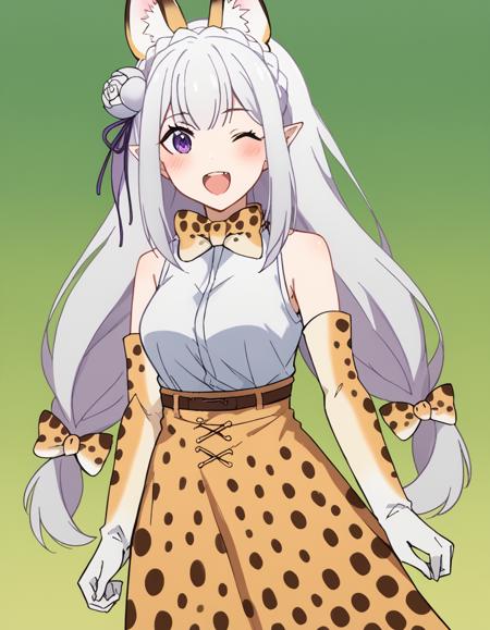 Serval (サーバル) (けものフレンズ) (サーバルちゃん) (さばんなコンビ) (魅惑のサーバル姉さん) (薮猫) Cosplay - Clothing