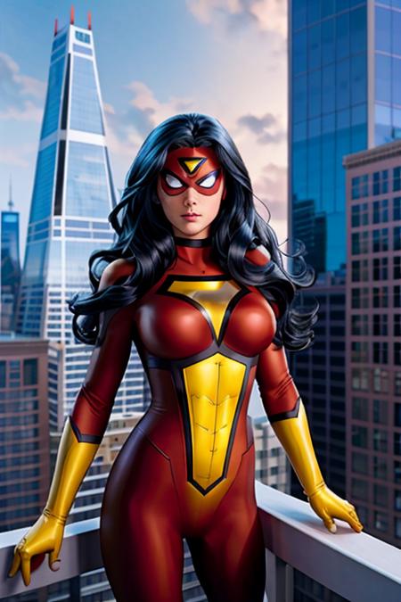 Spider-Woman (Jessica Drew) [LoRA]版本v2.0 (sd-v1.5) (sd-v1.5)