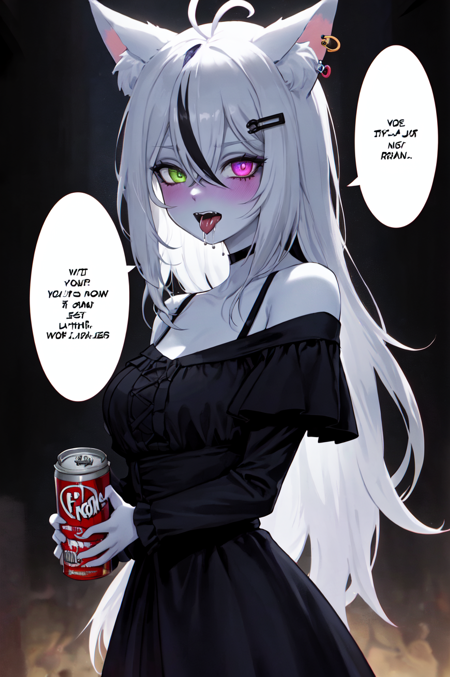 Victorian Fox Girl Set (Textual Inversion)