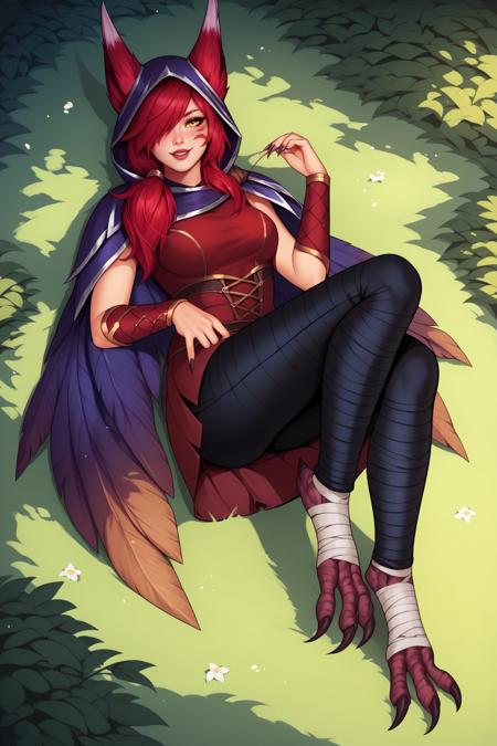 Xayah (League of Legends) - Comission LoRA PonyXL [NSFW Support]