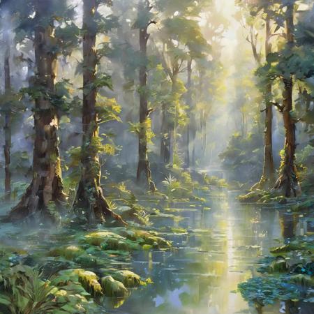(SDXL)Oil painting(oil brush stroke) - 油画笔触版本?️ (ID: 128212)