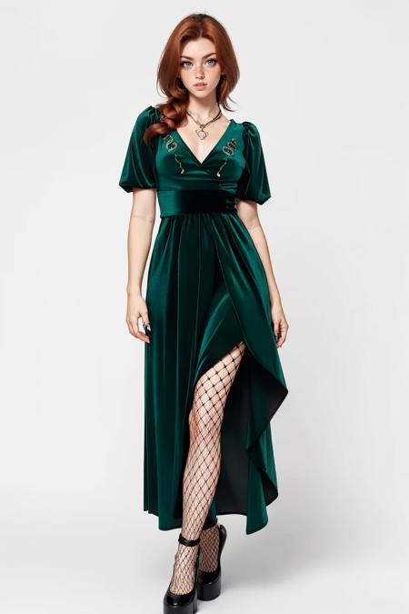 Velvet Wrap Dress