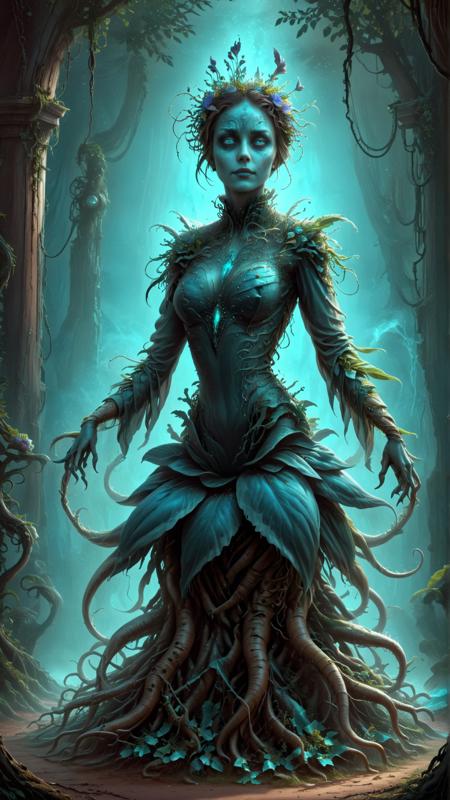 Alarune - Creature Concept - SDXL - Turn anyone into a plant creature版本v1.0 (ID: 694098)