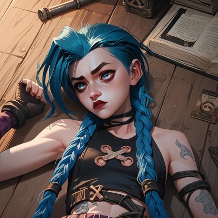 Jinx - Arcane League of Legends (PonyXL)