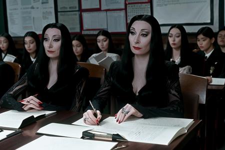 Morticia Addams (The Addams Family (1991 film)) / Anjelica Huston