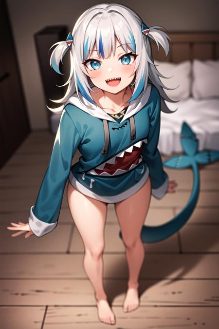 Gawr Gura (Hololive) 6 outfits版本v2 (ID: 24312)