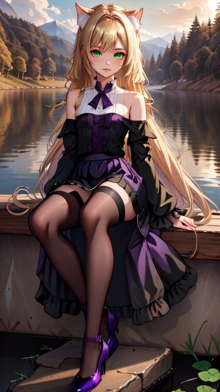 Nasya / COILHbILLIKO (Model for a streamer avatar) by KomaUki