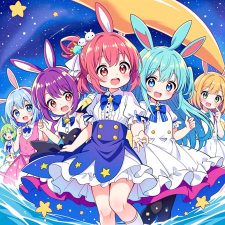 Glitter Rabbit Stars! - Light版本LightV1 (ID: 306356)