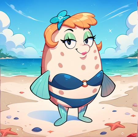 Ms. Puff (Spongebob Squarepants) for PonyXL版本Ms. Puff (Spongebob Squarepants) for PonyXL (Spongebob Squarepants)