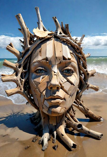 Driftwood Detailed Art - Dream Diffusion - By DICE