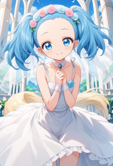 Human Sapphie (Jewelpet magical change) [Illustrious/pony]