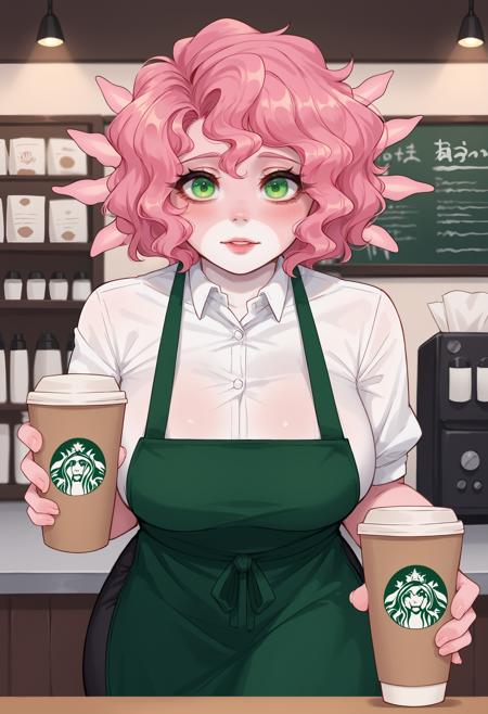 Axolotl Girl (OC) [SDXL Pony]