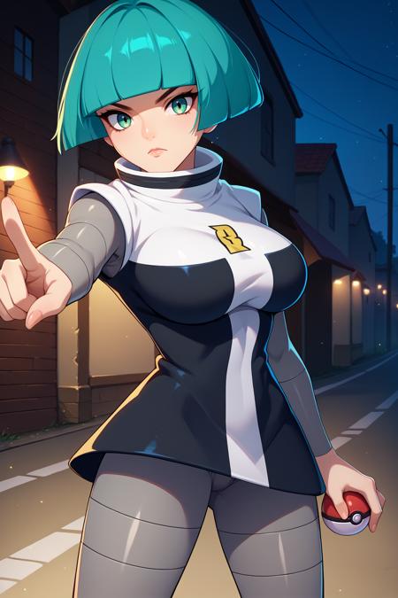 Team Galactic Grunt/ギンガだんのしたっぱ (Pokemon Diamond and Pearl) SDXL LoRA [Pony Diffusion]