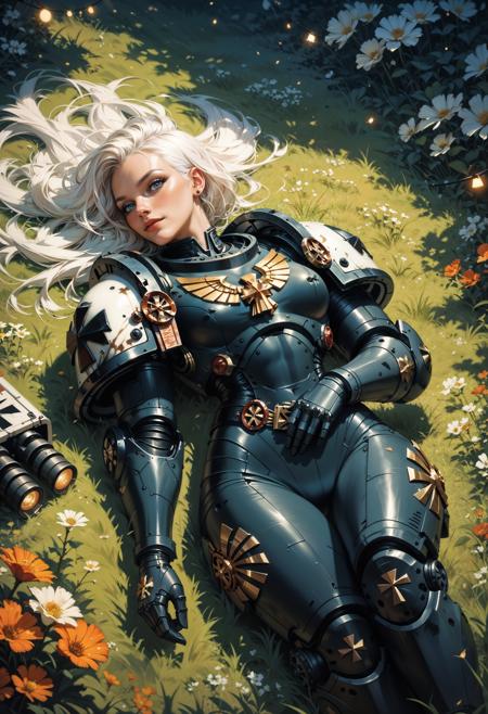 The Space Marines Warhammer 40K | Flux + Pony