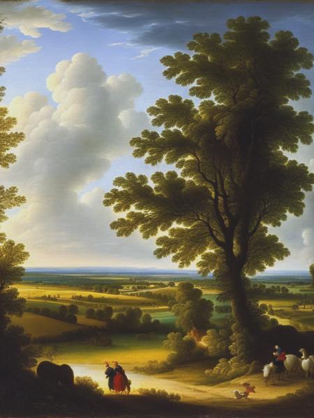 Salomon van Ruysdael Style