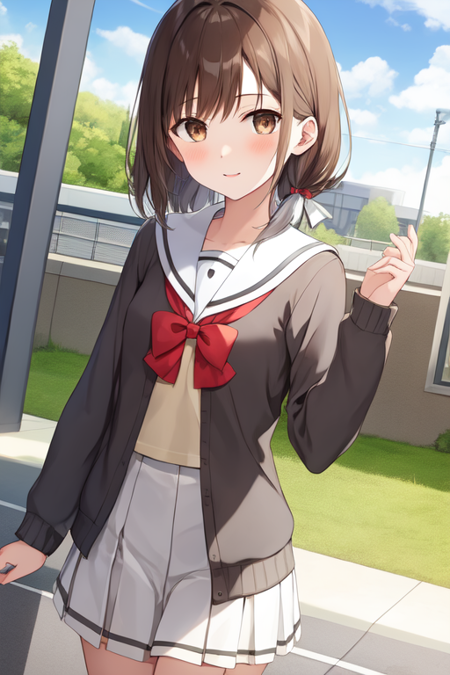 Sanshuu Middle School Uniform (from Yuuki Yuuna is a Hero)