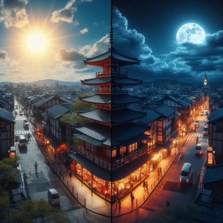 coexistence of day and night