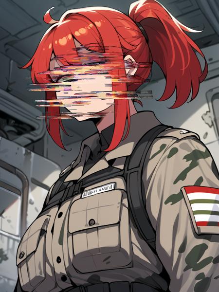 Glitch Face Censor