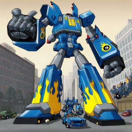 [IL] Mechanized Earth Guard Attack System, eXtra Large Robot – Megas XLR