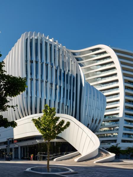 JJ's Building style - Zaha Hadid