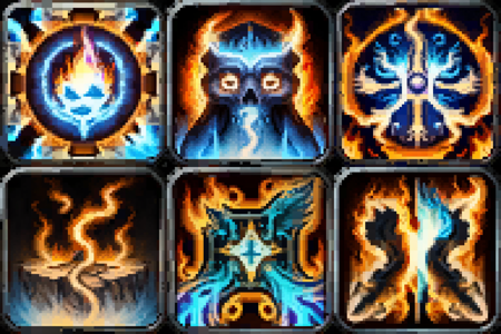 WOW Spell Icon - Concept LORA