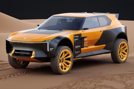 Designed by Polestar (Polestar cars design style lora)
