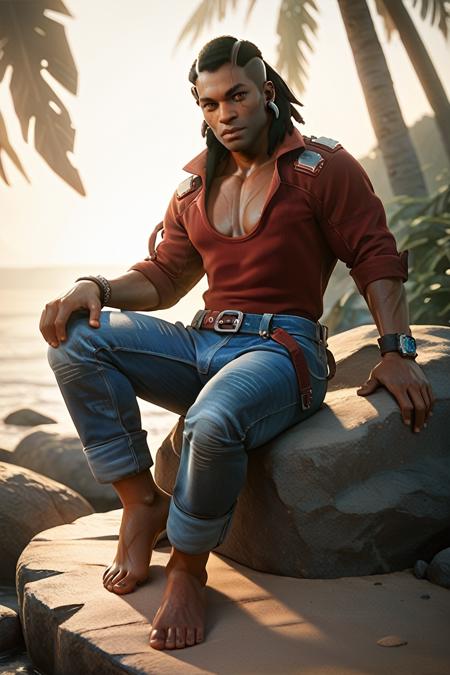 Placide from Cyberpunk 2077 [Pony]