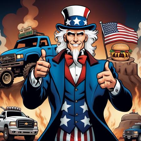 Uncle Sam - SDXL