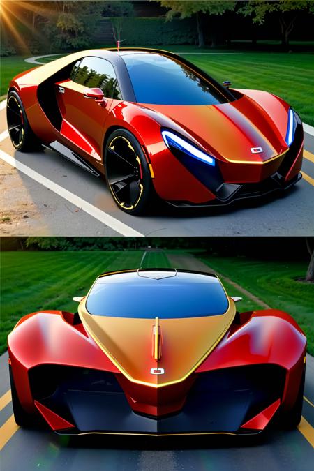 Futuristic SuperCar Generator Concept